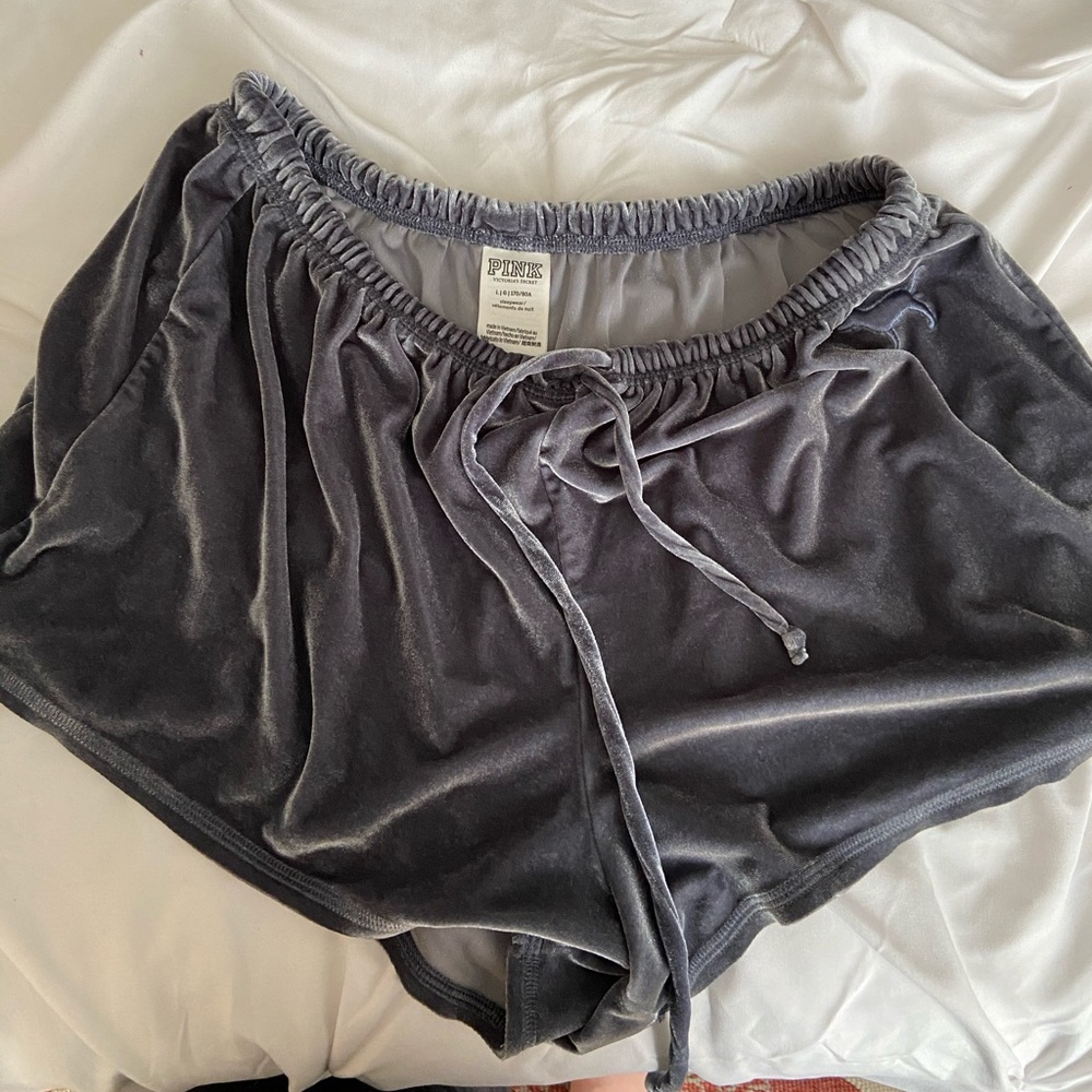 velvet pink! shorts